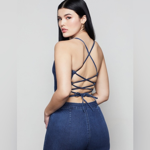 GOOD AMERICAN Vacay Jumpsuit (1/small) - Picture 4 of 14